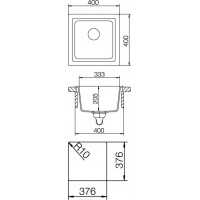 Frasa Rezulta 40 U StoneSilk Kitchen Sink